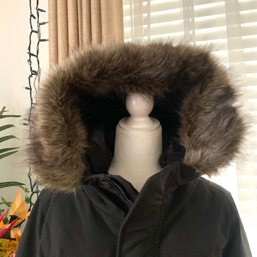 Uniqlo Ultra Warm Hybrid Down Coat in Black - Picture 3 of 14